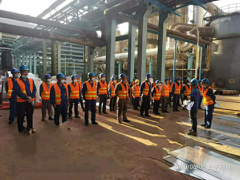 保溫施工:恒瑞實業有限公司在龍蟒佰利聯鈦業砂酸項目保溫施工